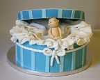 Gâteau bébé dans la boîte