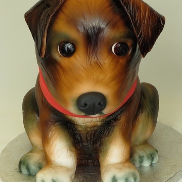 Gâteau 3D Petit Chien