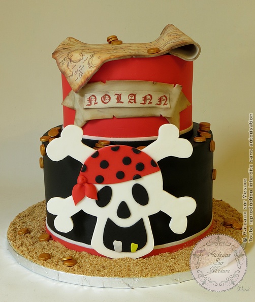 Cake Design - Pièce montée Pirate - Gâteaux sur Mesure Paris - cake design, cake design Paris, ecole cake design, formation cake design, formation professionnelle, France, gateau design, gateau original, gateau pate a sucre, gateau personnalisé, gateau rigolo, gateau sur commande, gateau sur mesure, gateaux spectaculaires, mariage, Paris, patisseries decoratives, pièce montée, pirate, trésor, wedding cake