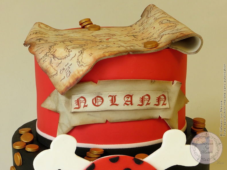 Cake Design - Pièce montée Pirate - Gâteaux sur Mesure Paris - cake design, cake design Paris, ecole cake design, formation cake design, formation professionnelle, France, gateau design, gateau original, gateau pate a sucre, gateau personnalisé, gateau rigolo, gateau sur commande, gateau sur mesure, gateaux spectaculaires, mariage, Paris, patisseries decoratives, pièce montée, pirate, trésor, wedding cake