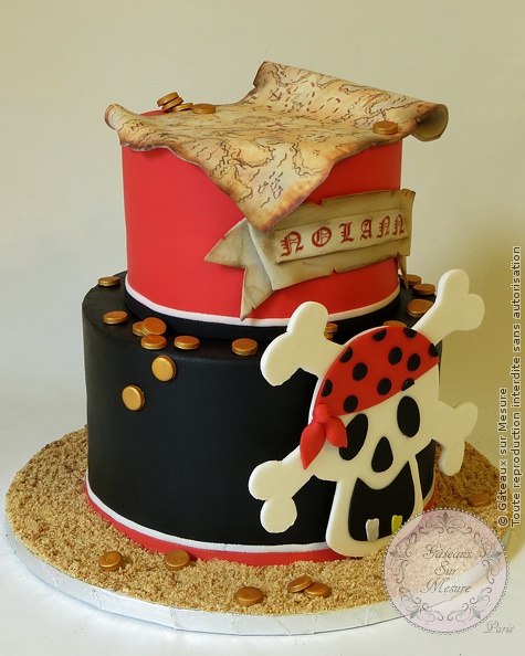 Cake Design - Pièce montée Pirate - Gâteaux sur Mesure Paris - cake design, cake design Paris, ecole cake design, formation cake design, formation professionnelle, France, gateau design, gateau original, gateau pate a sucre, gateau personnalisé, gateau rigolo, gateau sur commande, gateau sur mesure, gateaux spectaculaires, mariage, Paris, patisseries decoratives, pièce montée, pirate, trésor, wedding cake