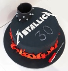 Gâteau Metallica