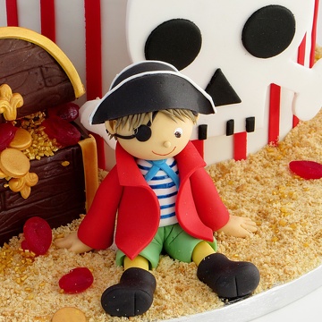 Gâteau Pirates