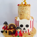 Gâteau Pirates