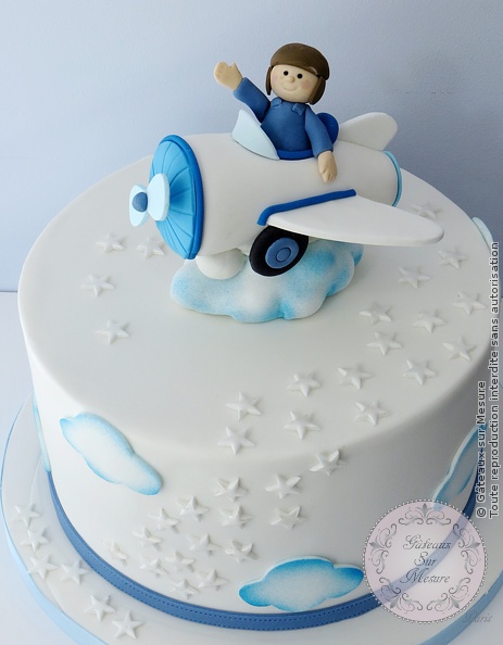 Cake Design - Gâteau Aviateur - Gâteaux sur Mesure Paris - anniversaire, avion, cake design, cake design Paris, ecole cake design, formation cake design, formation professionnelle, France, gateau d'anniversaire, gateau design, gateau original, gateau personnalisé, gateau sur mesure, gateaux spectaculaires, Paris, patisseries decoratives