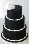 Wedding Cake Noir et Blanc