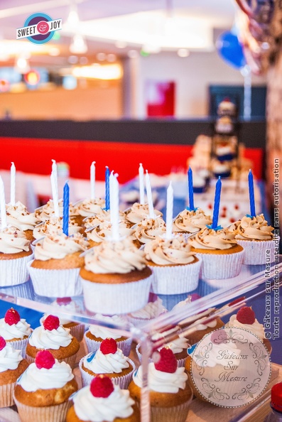 Cupcakes pour l'anniversaire de Samsung