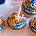 Cupcakes pour l'anniversaire de Samsung