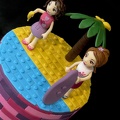 Gâteau Lego Friends à la plage