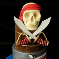 Gâteau Tête de Mort - pirate