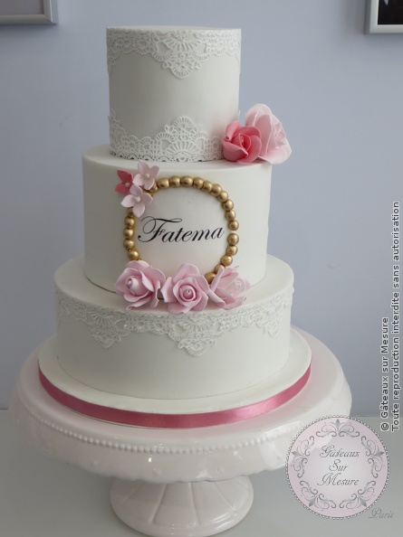 Cake Design - Formation Wedding Cake 4 jours - Gâteaux sur Mesure Paris - cake design, cake design Paris, ecole cake design, fleurs, fleurs en sucre, formation cake design, formation professionnelle, Paris, pate a sucre, patisserie, wedding, wedding cake