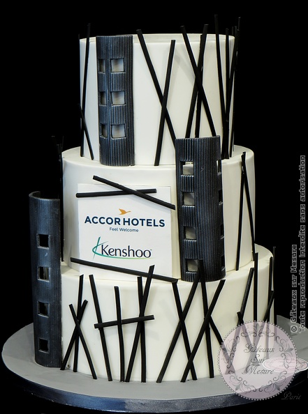 Cake Design - Pièce montée Accorhotels - Gâteaux sur Mesure Paris - accordhotels, architecture, cake design, cake design Paris, formation cake design, formation professionnelle, gateau design, gateau personnalisé, graphique, Paris, pièce montée, wedding cake