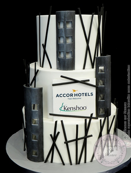 Cake Design - Pièce montée Accorhotels - Gâteaux sur Mesure Paris - accordhotels, architecture, cake design, cake design Paris, formation cake design, formation professionnelle, gateau design, gateau personnalisé, graphique, Paris, pièce montée, wedding cake