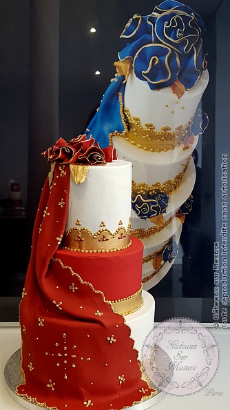Formation Wedding Cake
