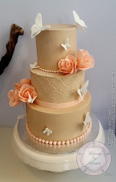 Cake Design - Formation Wedding Cake - Gâteaux sur Mesure Paris - chocolat, ecole cake design, formation, formation cake design, formation professionnelle, Paris, pièce montée, wedding cake