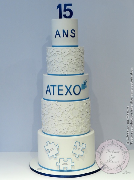 Cake Design - Pièce montée Atexo - Gâteaux sur Mesure Paris - atexo, formation, formation cake design, formation professionnelle, Paris, pièce montée, wedding cake