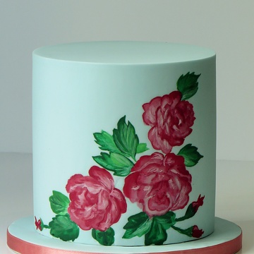 Painted Cake