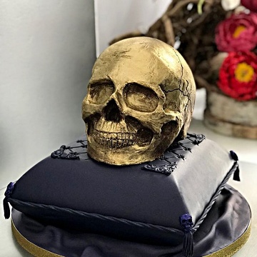 Gâteau Tête de Mort