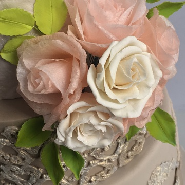 Romantique chic Wedding Cake