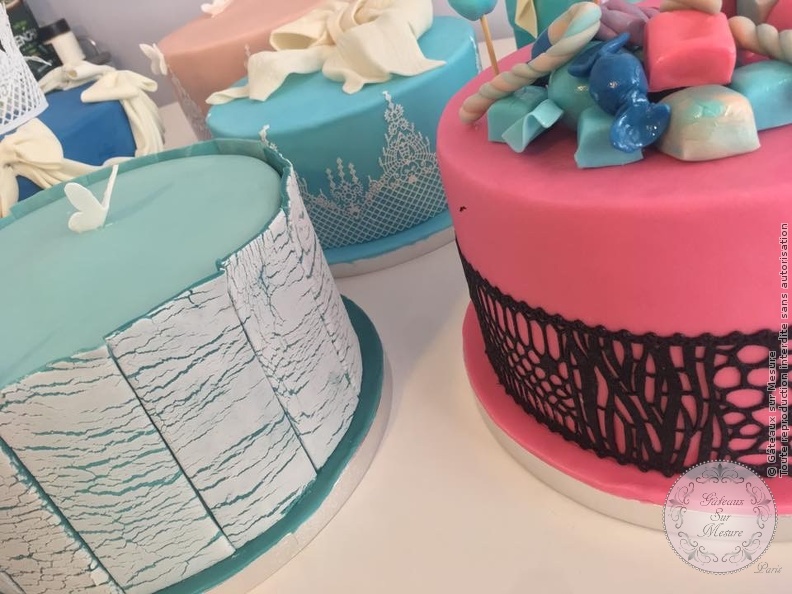 Cake Design - Formation Bases du Cake Design 5 jours - Gâteaux sur Mesure Paris - 