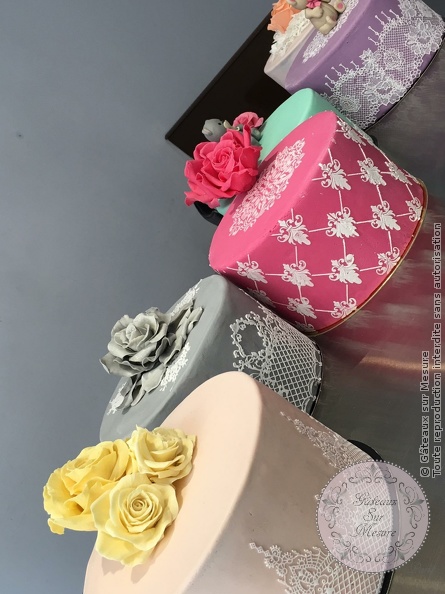 Cake Design - Formation Bases du Cake Design 5 jours - Gâteaux sur Mesure Paris - 