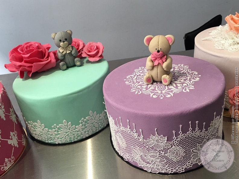 Cake Design - Formation Bases du Cake Design 5 jours - Gâteaux sur Mesure Paris - 