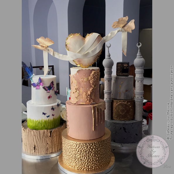 Cake Design - Formation Wedding Cake 5 jours - Gâteaux sur Mesure Paris - 