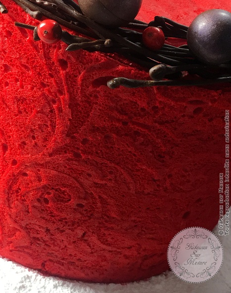 Cake Design - Christmas cake - Gâteaux sur Mesure Paris - cake, cakedecorating, cakedesign, chocolat, christmas, ecolepatisserie, food, formation cake design, noel, Paris, pastry, valrhona<br />
<b>Warning</b>:  Undefined array key 