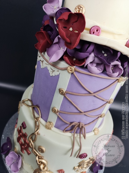 Cake Design - Formation intégrale 2019 - Gâteaux sur Mesure Paris - cake design course, cake design training, cakedesign, chocolat, Ecole de Cake Design de Paris, fleurs, fleurs en sucre, formation, formation cake design, formation professionnelle, France, glace royale, modelage, Paris, valrhona, wedding cake