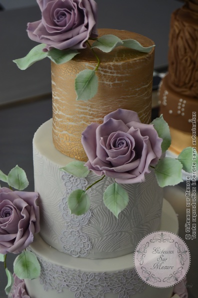 Cake Design - Formation Wedding Cake 5 jours - Gâteaux sur Mesure Paris - cake design course, cake design training, cakedesign, Ecole de Cake Design de Paris, fleurs en sucre, formation, formation cake design, formation professionnelle, France, gateau pate a sucre, Paris, pate a sucre, roses, wedding, wedding cake