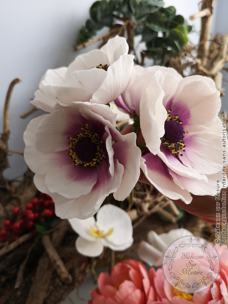 Cake Design - Formation Fleurs en Sucre - Gâteaux sur Mesure Paris - 2 ans, cake design school, ecole cake design, fleurs, fleurs en branche, fleurs en sucre, formation cake design, formation professionnelle, orchidee, Paris, rose en sucre, workshop