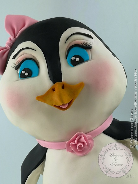 Cake Design - Pingouin - Gâteaux sur Mesure Paris - 3D, cakedesign, ecolecakedesign, formation, gateaux sculpté, noveltycakes, patisserie, pingouin, sculpted cake<br />
<b>Warning</b>: Undefined array key
