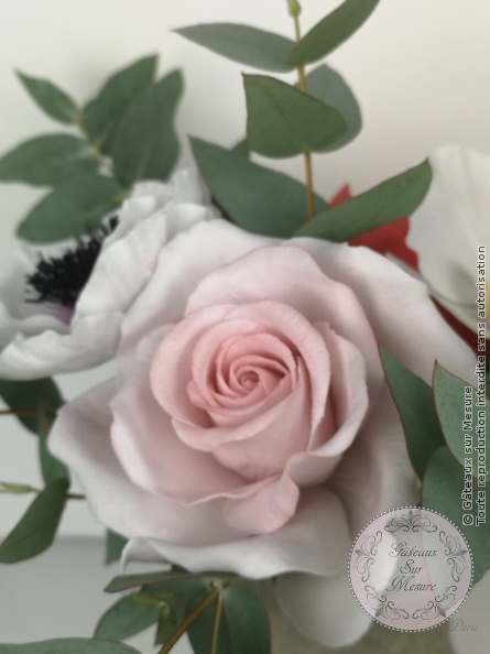 Cake Design - Fleur en sucre - Gâteaux sur Mesure Paris - atelier, cakedesign, fleurs en sucre, flowers, formation, Paris, pate a sucre, sucre