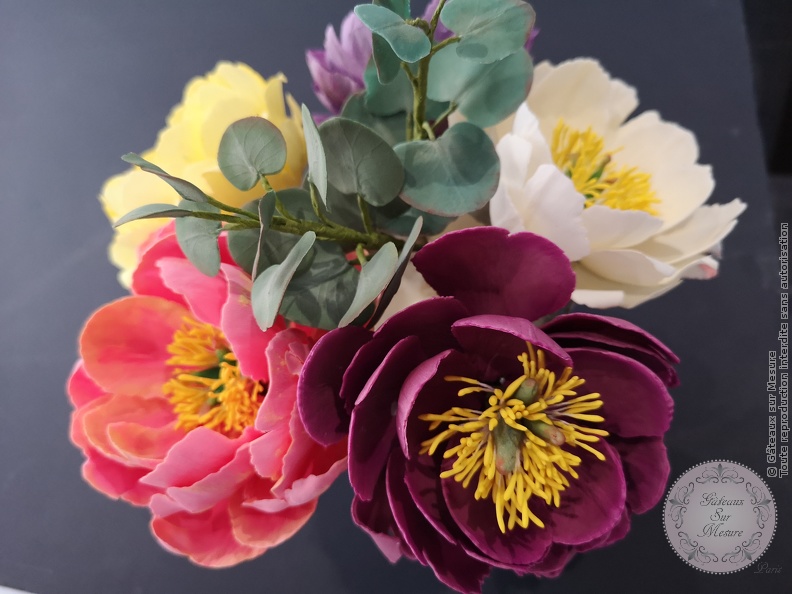 Cake Design - Formation Fleurs en Sucre - Gâteaux sur Mesure Paris - atelier, cake design course, cake design training, cakedesign, Ecole de Cake Design de Paris, fleurs en sucre, flowers, formation, formation cake design, France, Paris, pate a sucre, sucre