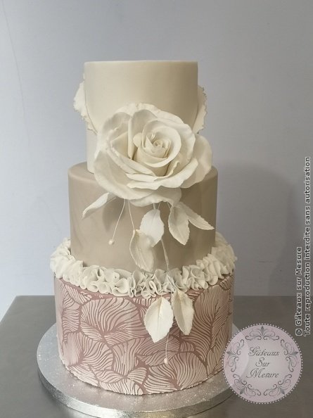 Cake Design - Pièce montée formation 5 jours - Gâteaux sur Mesure Paris - cakedesign, ecoledecakedesigndeparis, formation, Paris, pate a sucre, weddingcake