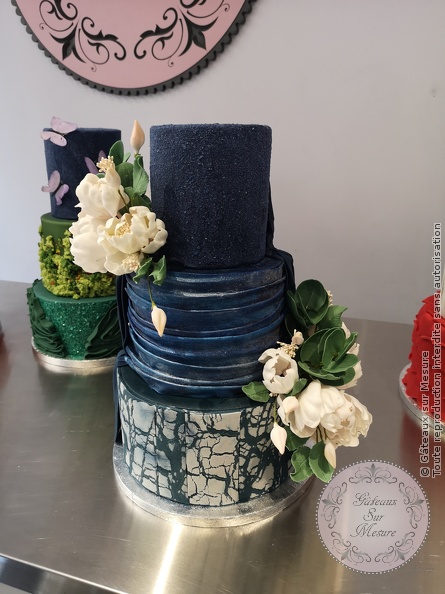 Cake Design - Wedding Cake/Pièce Montée - Gâteaux sur Mesure Paris - cake design course, cake design training, Ecole de Cake Design de Paris, fleurs en sucre, formation, formation cake design, formation wedding cake, France, gateau, Paris, pate a sucre, patisserie, weddingcake