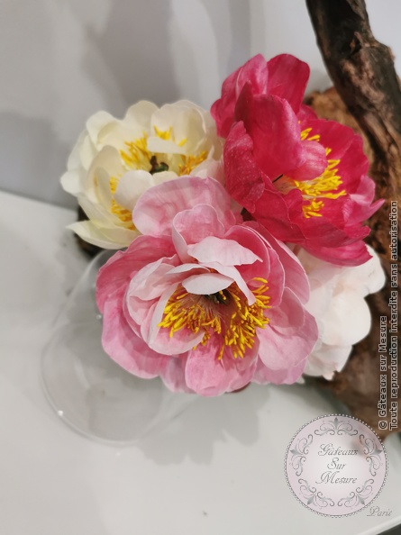 Cake Design - Formation Fleurs en Wafer Paper - Gâteaux sur Mesure Paris - cake design course, cake design training, cakedesign, Ecole de Cake Design de Paris, ecolecakedesign, fleurs en sucre, fleursenwaferpaper, formation, formation cake design, France, Paris, waferpaper