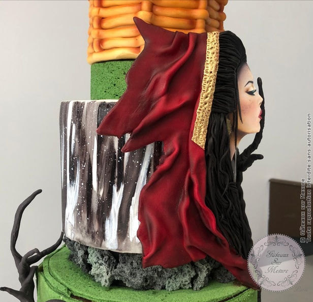 Cake Design - Wedding Cake - Gâteaux sur Mesure Paris - chocolat, dessert, formation, gateaux, pièce montée, reconversion profesionnelle, waferpaper, weddingcake