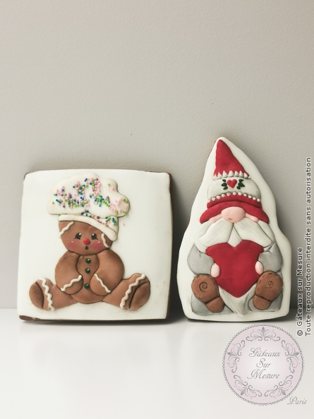 Cake Design - Biscuits en glace royale - Gâteaux sur Mesure Paris - 