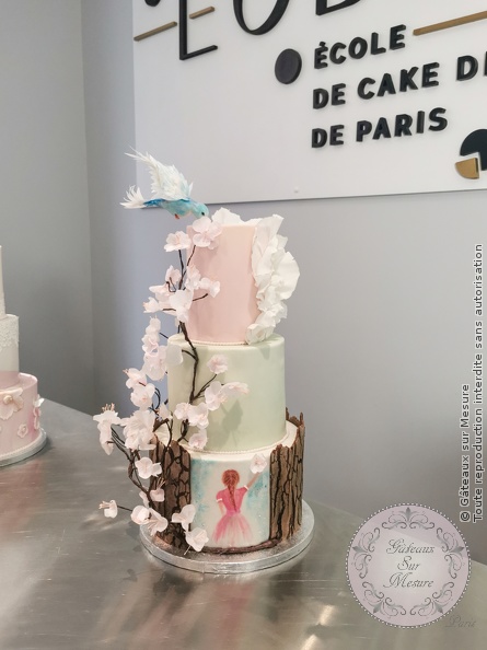 Cake Design - Wedding Cake - Gâteaux sur Mesure Paris - cake design course, cake design training, Ecole de Cake Design de Paris, formation, formation cake design, France, Paris
