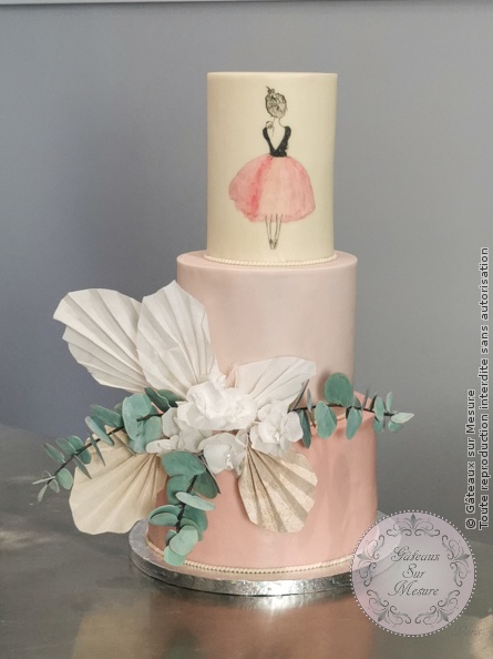 Cake Design - Wedding Cake - Gâteaux sur Mesure Paris - 