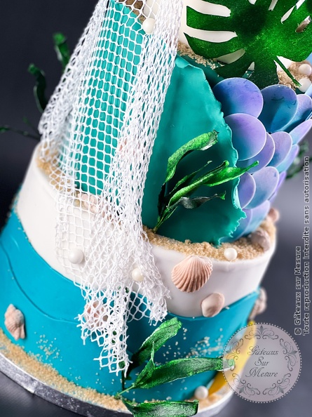 Cake Design - Pièce montée - Gâteaux sur Mesure Paris - wedding cake