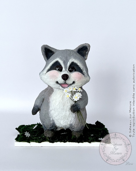 Cake Design - Raton laveur gâteau 3D - Gâteaux sur Mesure Paris - certificatcakedesign, chocolat, ecolecakedesign, formation cake design<br />
<b>Warning</b>: Undefined array key