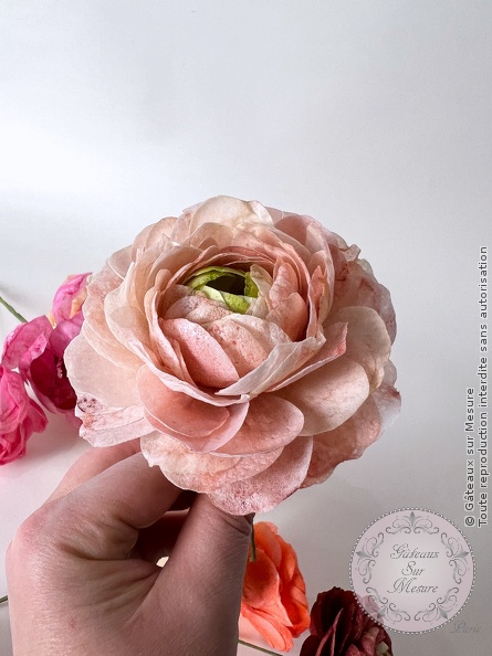 Formation Fleurs en Wafer Paper