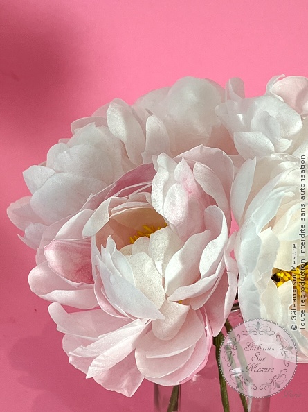 Cake Design - Formation Fleurs en Wafer Paper - Gâteaux sur Mesure Paris - cake design, cake design course, cake design training, Ecole de Cake Design de Paris, formation, formation cake design, France, Paris, pastry, pastry school, wafer paper, wafer paper flowers