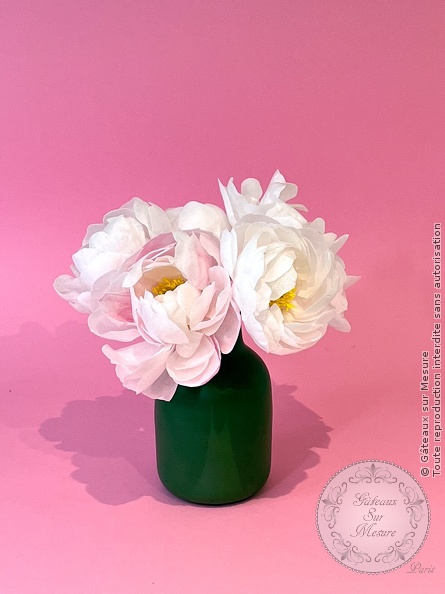 Cake Design - Formation Fleurs en Wafer Paper - Gâteaux sur Mesure Paris - cake design, cake design course, cake design training, Ecole de Cake Design de Paris, formation, formation cake design, France, Paris, pastry, pastry school, wafer paper, wafer paper flowers