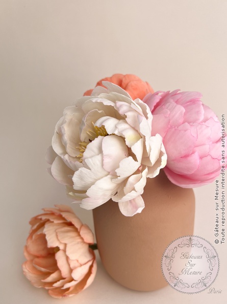 Cake Design - Formation Fleurs en Sucre - Gâteaux sur Mesure Paris - cake design, cake design course, cake design training, Ecole de Cake Design de Paris, fleurs en sucre, formation, formation cake design, France, french pastry, Paris, pastry, wedding cake