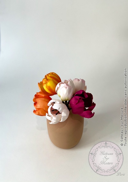 Cake Design - Formation Fleurs en Sucre - Gâteaux sur Mesure Paris - cake design, cake design course, cake design training, Ecole de Cake Design de Paris, fleurs en sucre, formation, formation cake design, France, french pastry, Paris, pastry, wedding cake