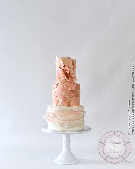 Cake Design - Wedding Cake - Gâteaux sur Mesure Paris Cake Design - Wedding Cake - Gâteaux sur Mesure Paris - cake artist, cake design, cake design course, cake design training, cakeart, Ecole de Cake Design de Paris, formation, formation cake design, France, Paris, sugarflower, wedding cake