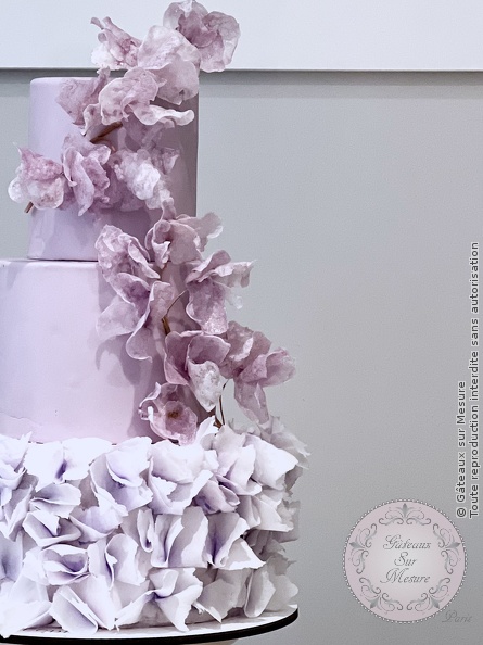 Cake Design - Wedding Cake - Gâteaux sur Mesure Paris - cake artist, cake design, cake design course, cake design training, cakeart, Ecole de Cake Design de Paris, formation, formation cake design, France, Paris, sugarflower, wedding cake